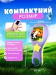 Микроскоп детский цифровой портативный школьный школьный 500 mAh UnA карманный мини микроскоп 500% увеличение лупа для детей с камерой подсветки и IPS-экраном для мальчика и девочек розовый (286.0002) - изображение 4