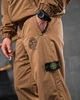 Спортивний костюм Stone Island Submariner Coyote НП4996, краш, з сітчастою підкладкою, чоловічий S - зображення 6
