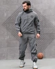 Спортивный костюм Stone Island Submariner Grey НП4993, Crush, с сетчатой подкладкой, мужской L - изображение 2