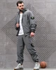 Спортивный костюм Stone Island Submariner Grey НП4993, Crush, с сетчатой подкладкой, мужской L - изображение 5