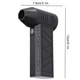 Акумуляторний ручний турбовентилятор Mini Jet Fan ZY7400 з ліхтариком 5000 mAh Чорний - зображення 4