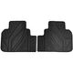 Коврики в салон Inliner Wave Style для Li Auto L9 '24- 3 ряда из экокожи черные (комплект) - изображение 5