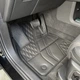 Коврики в салон Inliner Wave Style для Li Auto L9 '24- 3 ряда из экокожи черные (комплект) - изображение 9
