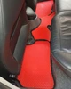 Коврики в салон Kinetic для Seat Ibiza 4 '08-17 EVA-полимерные красные с черной тесьмой (комплект) - изображение 3