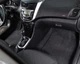 Килимки в салон Optimal для Hyundai Accent USA '11-17 чорні текстильні (комплект) - зображення 11