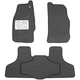 Коврики в салон Kinetic для Jeep Liberty '02-07 EVA-полимерные серые с черной тесьмой с мет. подпятником (комплект) - изображение 2