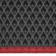 Коврики в салон Kinetic для Mitsubishi Lancer 9 '04-09 EVA-полимерные серые с красной тесьмой с мет. подпятником (комплект) - изображение 10