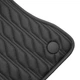 Коврики в салон Inliner Wave Style для Mercedes C238/A238 E-Class '16-23 купе/кабрио из экокожи черные (комплект) - изображение 7