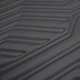 Коврики в салон Inliner Geometric Design для Audi A7 4G7 '10-17 из экокожи черные с коричневой нитью (комплект) - изображение 8