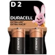 Батарейка Duracell D LR20 щелочная 2шт. в упаковке (81545439/5005987/5014435) - изображение 1