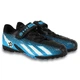 Сороконожки футбольные детские с липучкой для тренировок SP-Sport Speed D03 размер 38 Black-Blue - изображение 3