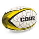 Мяч для регби размер №4 Core 5388-4 для игроков 10-14 лет White-Yellow - изображение 2