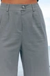 Жіночі брюки з льону Seventeen XXL-3XL Сірий (2000000207087) - зображення 2