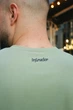 Чоловіча футболка оверсайз Intruder FreeDom з декоративною кишенею та подовженим комбінованим рукавом оливково-чорна/2XL-3XL - зображення 4