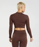 Спортивний лонгслів Gymshark b3a5vc59 XXL коричневий (100006556) - зображення 2