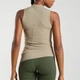 Майка спортивна Gymshark b3a6uc59 XXL бежева (100006573) - зображення 2