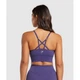 Спортивний топ Gymshark b6a6mc58 M фіолетовий (100006096) - зображення 2