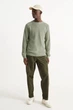 Свитер из хлопка C&A 22149861c58 XL зеленый (100006288) - изображение 3