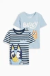 Комплект футболок з бавовни Bluey (2шт.) C&A 2234794c59 104см комбінований (100006492) - зображення 1