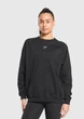 Свитшот из хлопка оверсайз Gymshark b5a9rc59 S черный (100006555) - изображение 1