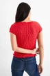 Футболка в рубчик C&A 2238410c59 XXL красная (100010344) - изображение 2