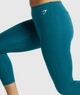 Укорочені легінси 7/8 Gymshark b1a1vc59 M сині (100006609) - зображення 5