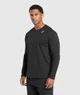 Спортивний лонгслів з бавовни Gymshark a1a9ec59 L чорний (100006641) - зображення 3