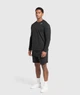 Спортивний лонгслів з бавовни Gymshark a1a9ec59 L чорний (100006641) - зображення 5