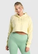 Укорочене спортивне худі Gymshark b1a1f1c58 XL жовте (100006085) - зображення 1
