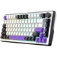 Клавіатура Hator Hellyberry HK75 Mechanical Linear RGB USB UA White/Violet (HK75) - зображення 3