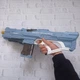 Водяной аккумуляторный пистолет Combat Water Gun Бластер с автоматическим набором воды Голубой - изображение 2