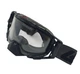 Окуляри Anti Fog кросові мото, лижні, чорні прозорі (маска) - изображение 4