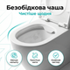 Унитаз Insana Ermin JL 65x36,5x79 см моноблок двойной слив керамический компакт для квартиры дома напольный - изображение 6