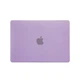 Чехол HardShell Matte Case для MacBook Air 13.6 2022-2026 M2/M3/M4/M5 A2681/A3113/A3240/A3449 — Purple фиолетовая матовая защитная накладка - изображение 3