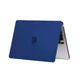 Чехол HardShell Matte Case для MacBook Air 13.6 2022-2026 M2/M3/M4/M5 A2681/A3113/A3240/A3449 — Navy blue темно синяя матовая защитная накладка - изображение 5