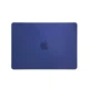 Чехол HardShell Matte Case для MacBook Air 13.6 2022-2026 M2/M3/M4/M5 A2681/A3113/A3240/A3449 — Navy blue темно синяя матовая защитная накладка - изображение 3