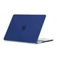 Чехол HardShell Matte Case для MacBook Air 13.6 2022-2026 M2/M3/M4/M5 A2681/A3113/A3240/A3449 — Navy blue темно синяя матовая защитная накладка - изображение 1