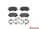 Тормозные колодки дисковые задние Brembo (P24078) - изображение 2