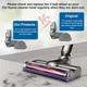 Шариковые насадки для турбо щеток Dyson V6 V7 V8 V10 V12 DC58 DC59 DC62 DC74 35 Вт 50 Вт - изображение 5