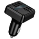 Автомобильный FM-трансмиттер с подсветкой HOCO E89 45W 2 x USB-A/1 x Type-C Black (24454) - изображение 4