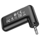 Автомобільний Bluetooth адаптер Borofone BC35 Wideway car AUX BT receiver BT 5.0 Black - изображение 6