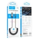 Автомобільний Bluetooth адаптер Hoco E78 Benefit car AUX BT receiver with cable BT5.3 1.2m Black - изображение 9