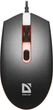 Мишка Defender Dot MB-986 4 кн 1600 dpi 7 кол підсвітки чорна (52986) - изображение 1
