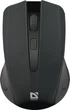 Мишка Defender Accura MM-935 бездротова, 4 кн. до 1600 dpi, чорна - зображення 1