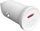 Ładowarka samochodowa SBS 25W USB-C PD Recycled Material GRS White (TECRPD25WGRS) - obraz 1