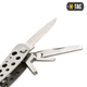 Мультитул складной M-Tac 11 в 1 плоскогубцы нож отвертка Type 1 Steel (9163) - изображение 3