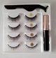 Набор накладные магнитные ресницы подводка пинцет Magnetic eyelashes 5 магнитов (5523) - изображение 2