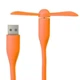 Вентилятор гибкий USB для ноутбуков и повербанков Оранжевый (2801) - изображение 8