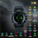 Часы тактические наручные Мультифункциональные M-Tac Adventure Black 20 функций Черный (9167) - изображение 1