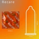 Презервативи аромати м'ята банан полуниця Recare Color Fruit Flavour Condoms 3 штуки - зображення 3